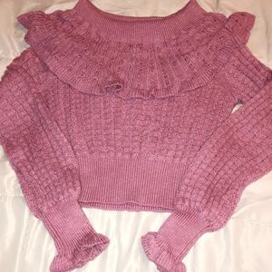 Cropped sweater